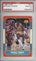 1986-87 Fleer #17 Michael Cooper