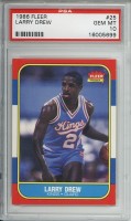 1986-87 Fleer #25 Larry Drew