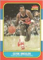 1986-87 Fleer #26 Clyde Drexler