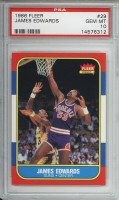 1986-87 Fleer #29 James Edwards