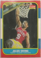 1986-87 Fleer #31 Julius Erving