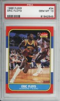 1986-87 Fleer #34 Sleepy Floyd