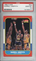 1986-87 Fleer #42 Darrell Griffith