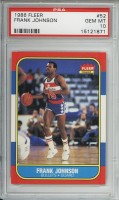 1986-87 Fleer #52 Frank Johnson