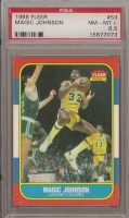 1986-87 Fleer #53 Magic Johnson