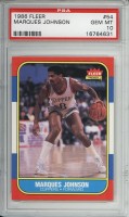 1986-87 Fleer #54 Marques Johnson