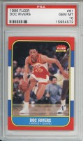 1986-87 Fleer #91 Doc Rivers