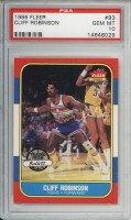 1986-87 Fleer #93 Cliff Robinson