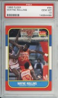 1986-87 Fleer #94 Tree Rollins