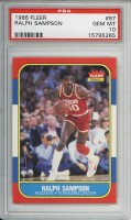 1986-87 Fleer #97 Ralph Sampson