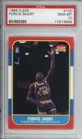 1986-87 Fleer #100 Purvis Short