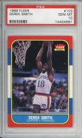 1986-87 Fleer #103 Derek Smith