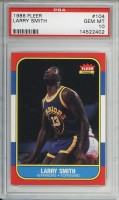 1986-87 Fleer #104 Larry Smith
