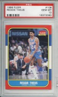 1986-87 Fleer #108 Reggie Theus