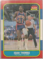 1986-87 Fleer #109 Isiah Thomas
