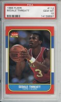 1986-87 Fleer #112 Sedale Threatt
