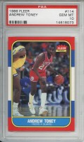 1986-87 Fleer #114 Andrew Toney