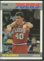 1987-88 Fleer #71 Tim McCormick