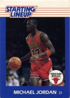 1988 Kenner Starting Lineup Cards #40 Michael Jordan