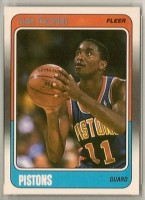 1988-89 Fleer #45 Isiah Thomas