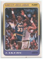 1988-89 Fleer #64 Kareem Abdul-Jabbar