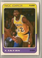 1988-89 Fleer #67 Magic Johnson