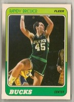 1988-89 Fleer #73 Randy Breuer