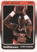1988-89 Fleer #92 Clyde Drexler