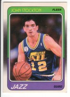 1988-89 Fleer #115 John Stockton