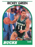 1989-90 Hoops #56 Rickey Green