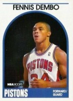 1989-90 Hoops #72 Fennis Dembo