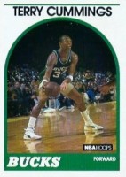 1989-90 Hoops #100 Terry Cummings