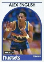 1989-90 Hoops #120 Alex English