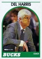1989-90 Hoops #126 Del Harris