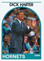 1989-90 Hoops #127 Dick Harter