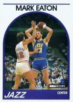 1989-90 Hoops #155 Mark Eaton