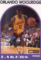 1989-90 Hoops #279B Orlando Woolridge