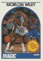 1989-90 Hoops #301 Morlon Wiley