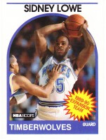 1989-90 Hoops #313 Sidney Lowe