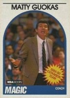 1989-90 Hoops #321 Matt Guokas