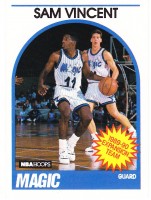 1989-90 Hoops #328 Sam Vincent