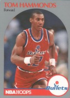 1990-91 Hoops #298 Tom Hammonds