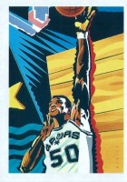 1990-91 Hoops #378 David Robinson TC