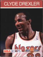 1990-91 Hoops CollectABooks #3 Clyde Drexler