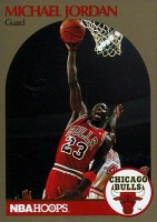 1990-91 Hoops 100 Superstars #13 Michael Jordan