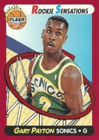 1991-92 Fleer Rookie Sensations #9 Gary Payton