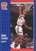 1991-92 Fleer #330 John Starks