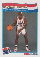 1991-92 Hoops McDonald's #55 Michael Jordan USA