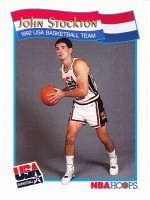 1991-92 Hoops McDonald's #60 John Stockton USA