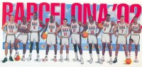 1991-92 SkyBox Mark And See Minis #545 Michael Jordan/John Stockton/Karl Malone/Magic Johnson